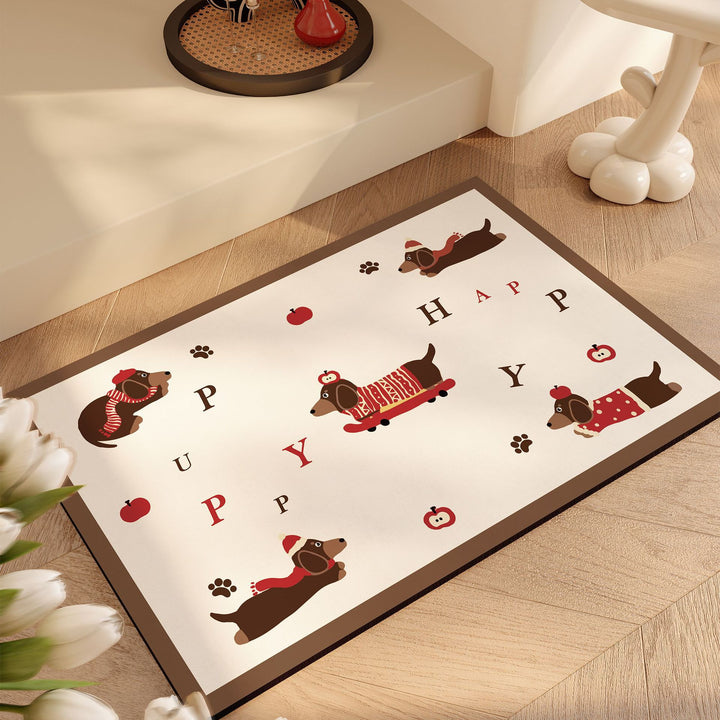 Cute Cartoon Animal Bath Mat Bowlift