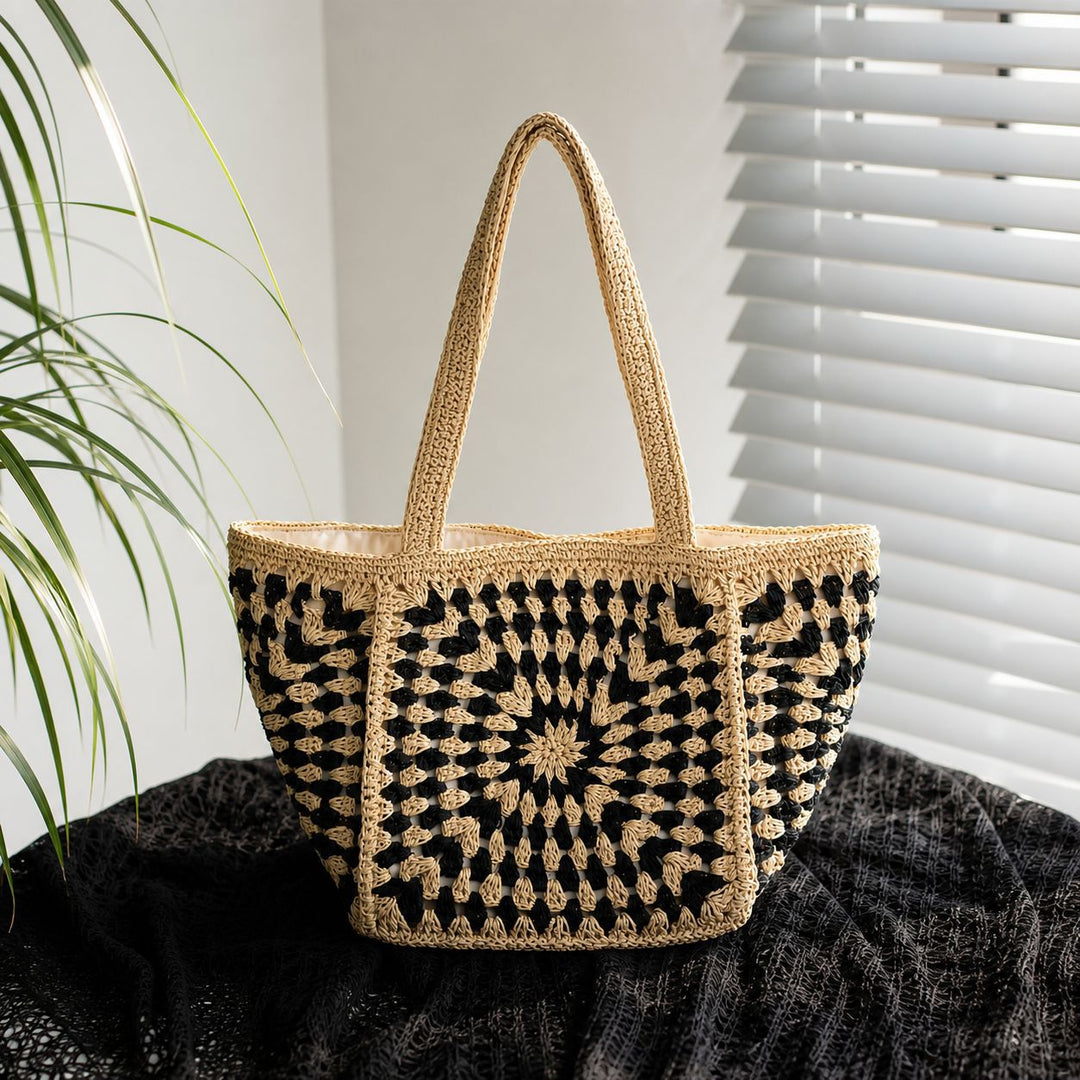 Hand-knotted cotton tote bag Bowlift
