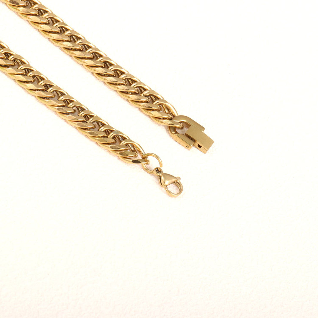 Stylish Chunky Braided Chain Bracelet Bowlift