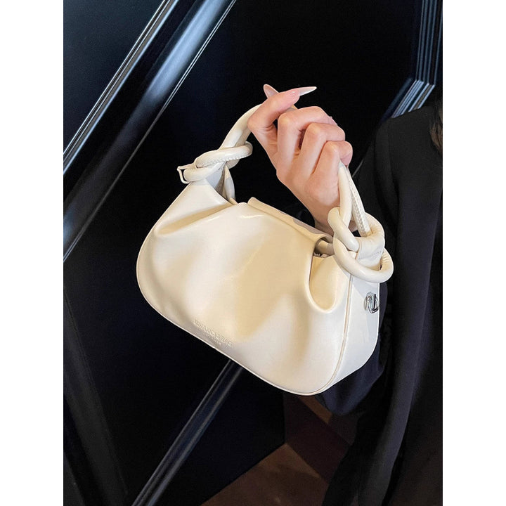 Chic Knotted Handle Handbag Bowlift