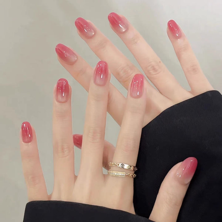 Premium Glossy Gel Nail Extensions