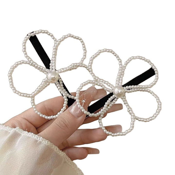 Headband with bead flowers Bowlift