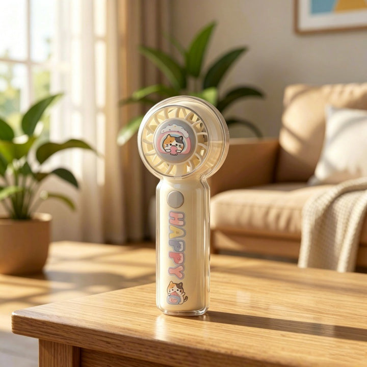 Women's Portable Handheld Fan Bowlift