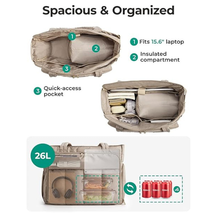 Multi-Functional Insulated Tote Bowlift