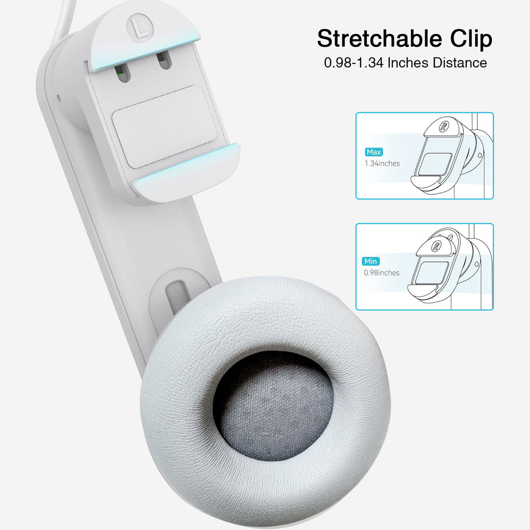 Ergonomic headphones with clear sound and integrated microphone Bowlift