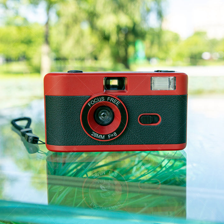 Reusable Film Camera with Flash Bowlift