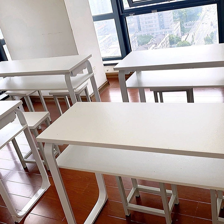 More modern conference table with integrated storage Bowlift