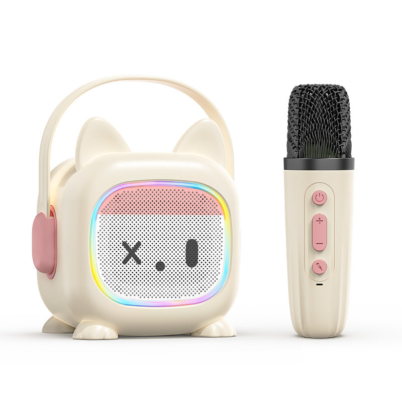 Bluetooth Karaoke Speaker with Dual Microphone System Bowlift
