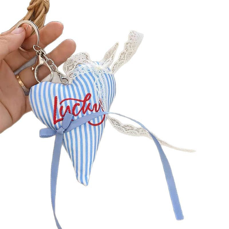 Creative Heart-Shaped Keychain Bowlift