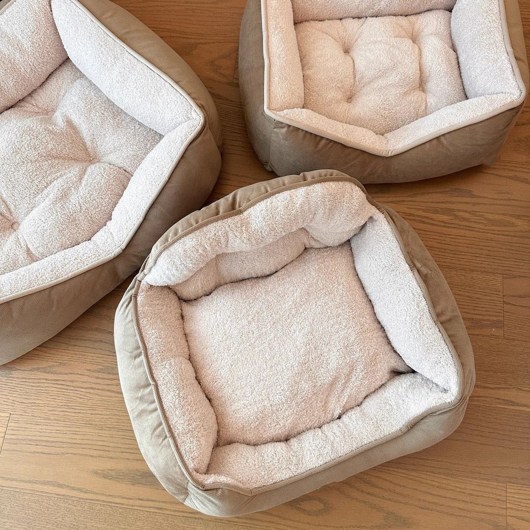 Orthopedic Sherpa Lined Dog Bed
