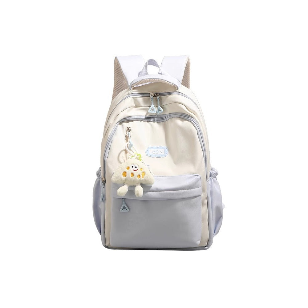 Fun-Themed Plush Backpack Bowlift