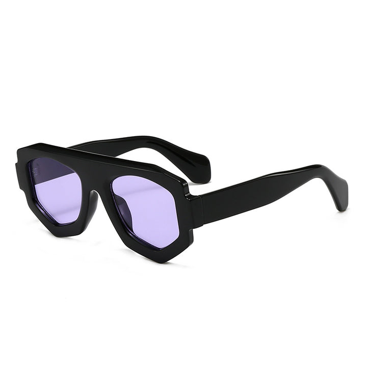 Women's fashionable hexagonal sunglasses Bowlift