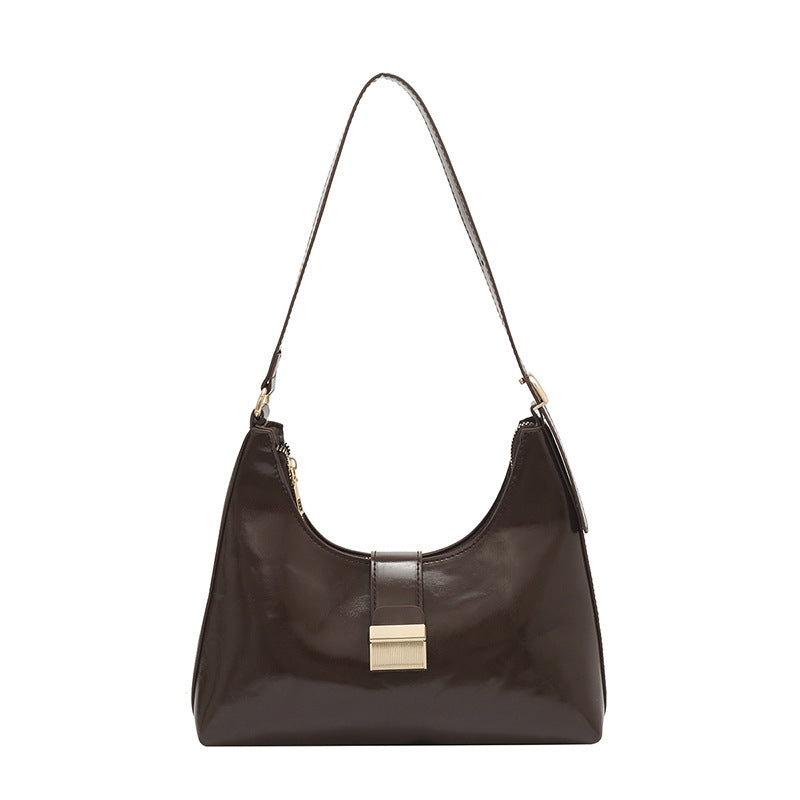 Modern Vegan Leather Hobo Bag