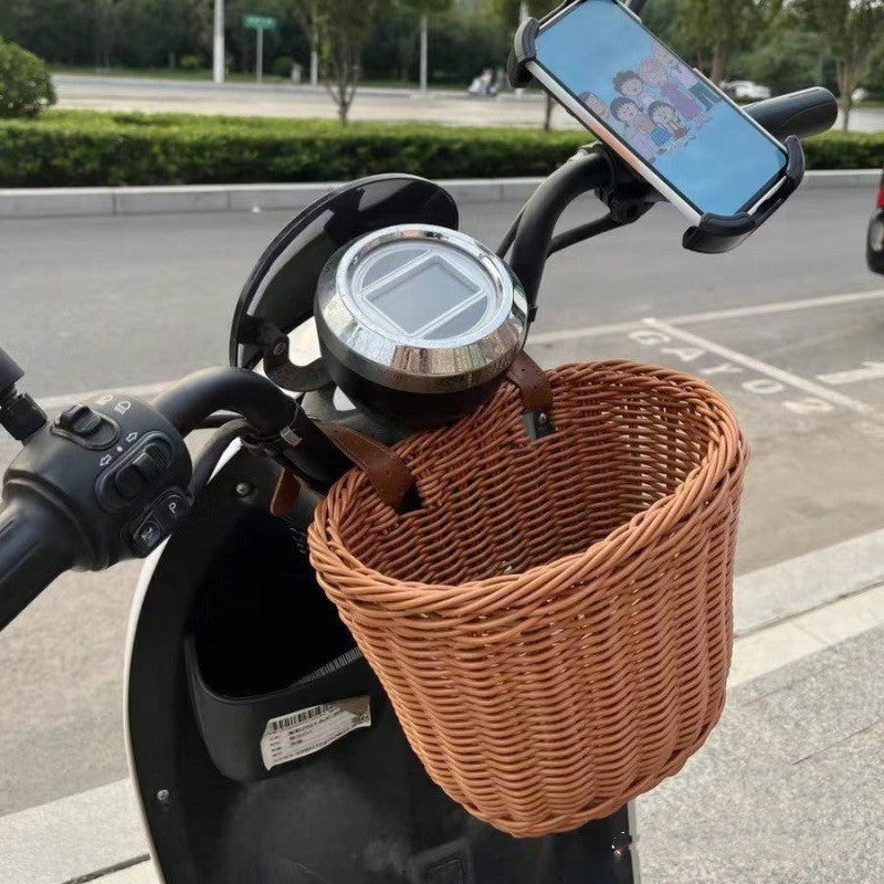 Decorative Woven Storage Basket Bowlift