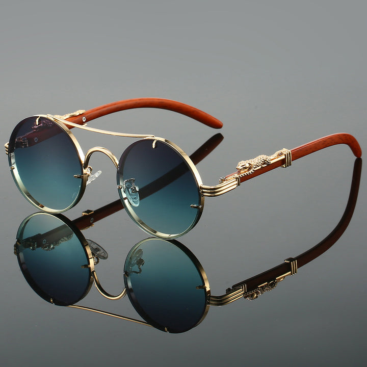 Vintage-Inspired Dragon Frame Sunglasses Bowlift