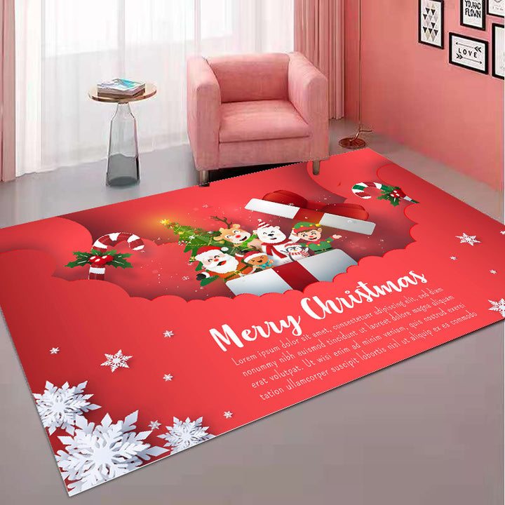 Festive Themed Area Rug Bowlift