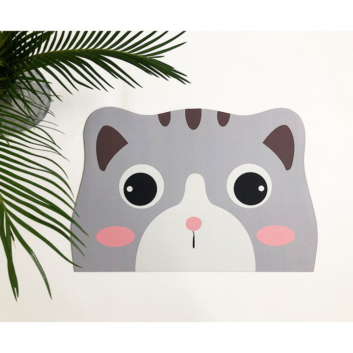 Cute Cat Design Bath Mat Bowlift