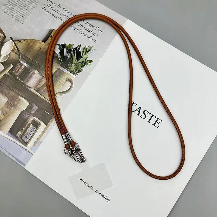 Elegant Leather Attaché Strap Bowlift