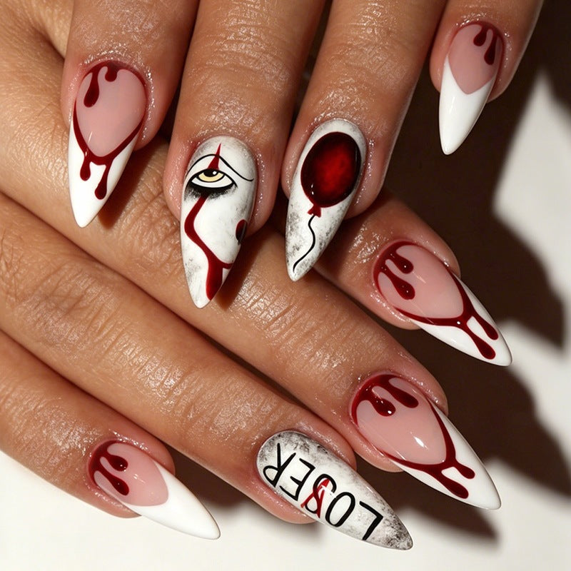 Creative Halloween Art Nail Set Bowlift