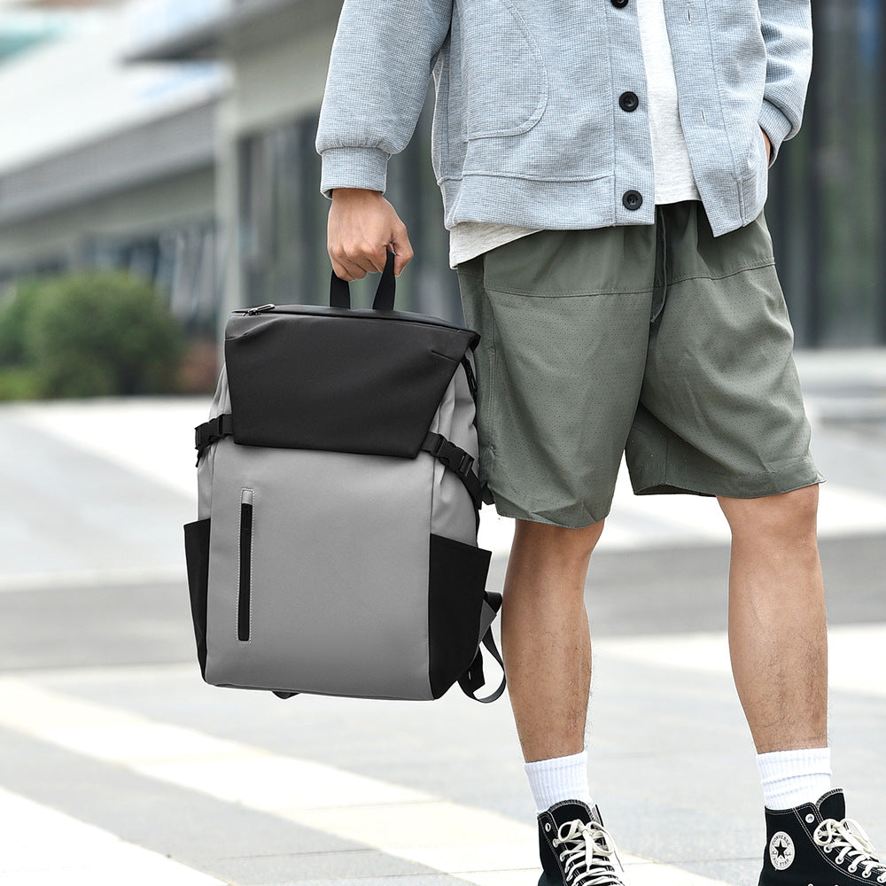 Roll-Top Daily Commuter Backpack Bowlift