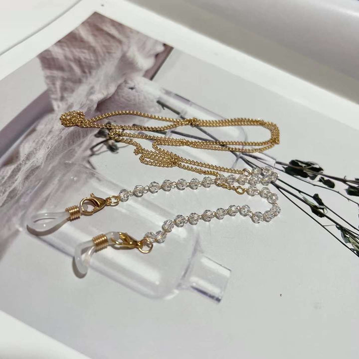 Chic Multi-Strand Beaded Eyewear Chain Bowlift