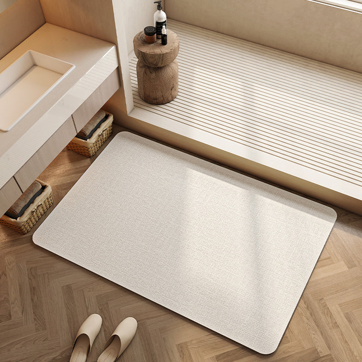 Geometric Patterned Bath Mat Bowlift