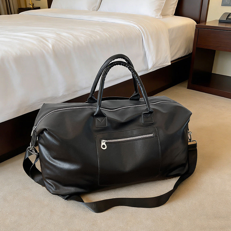 Luxury Leather Weekender Bag