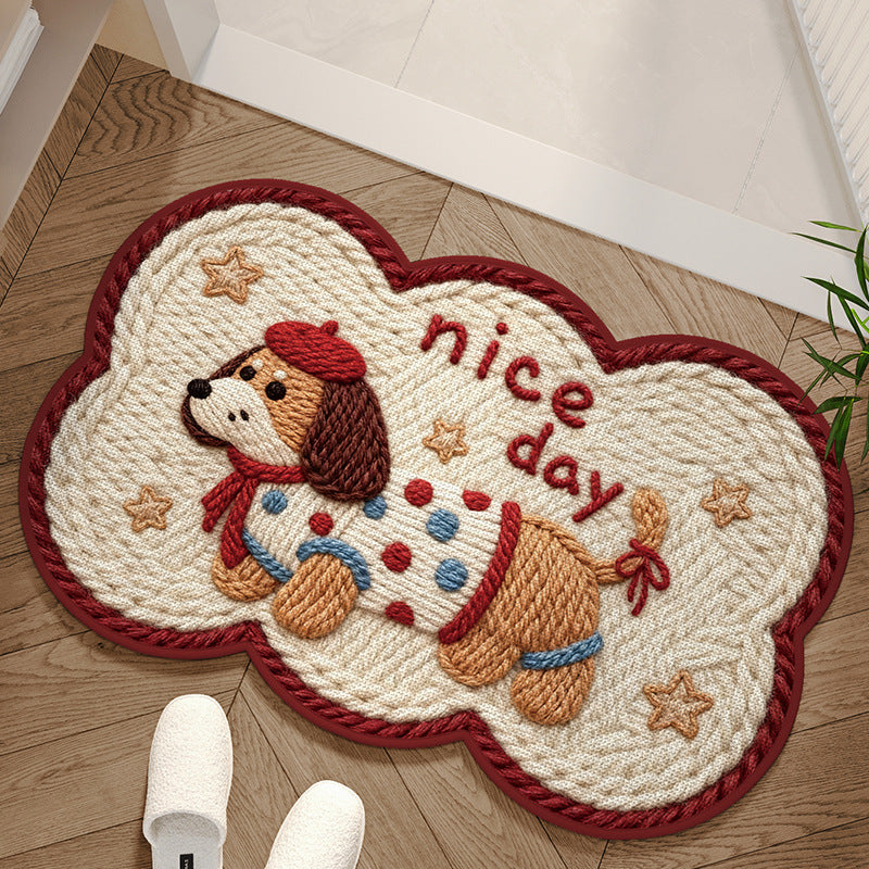 Cute Cat-Themed Decorative Bath Mat Bowlift