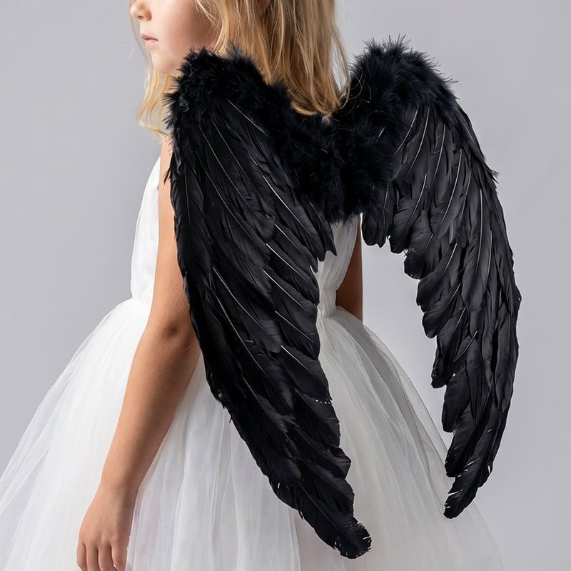 Decorative Feathered Angel Wings