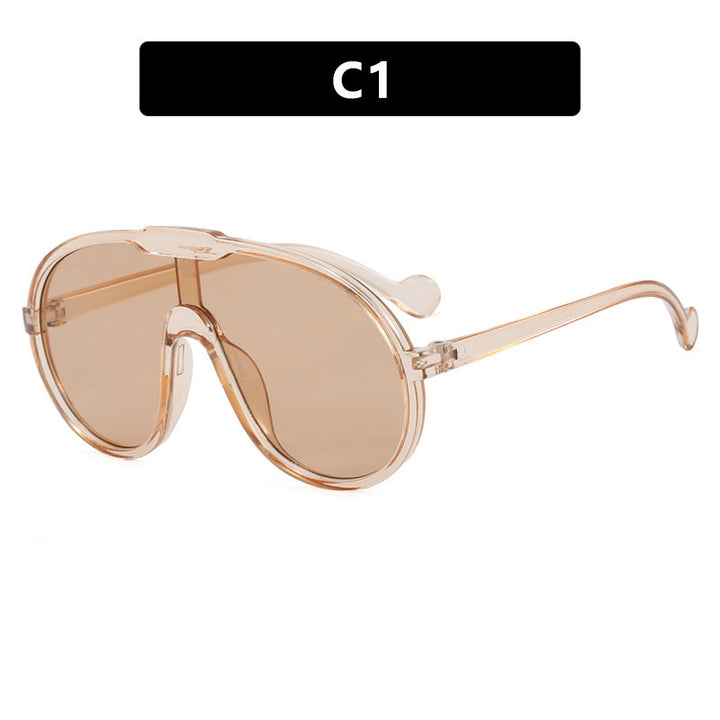 Ladies fashionable sports sunglasses in unique design with UV protection and flexible temples Bowlift