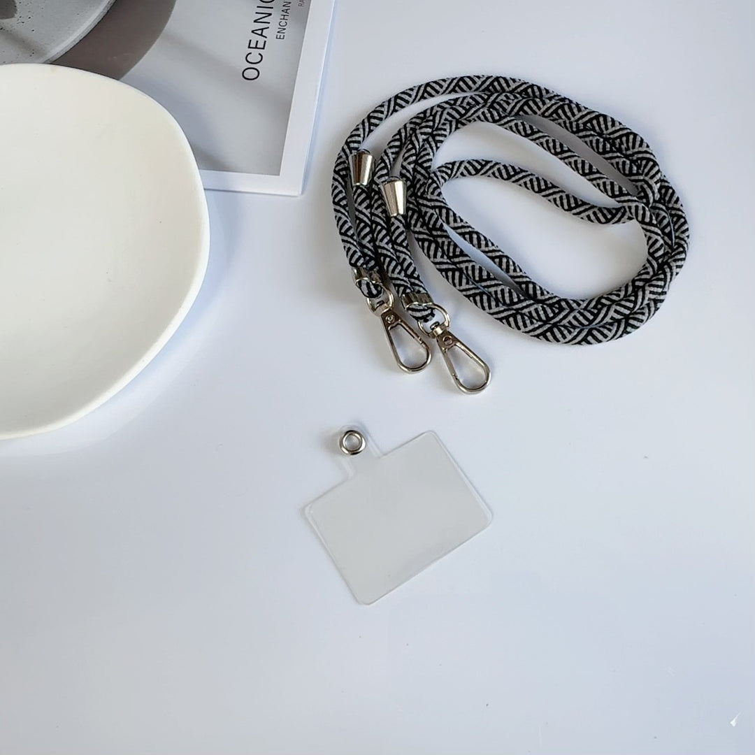 Adjustable Lanyard with Dual Clips Bowlift