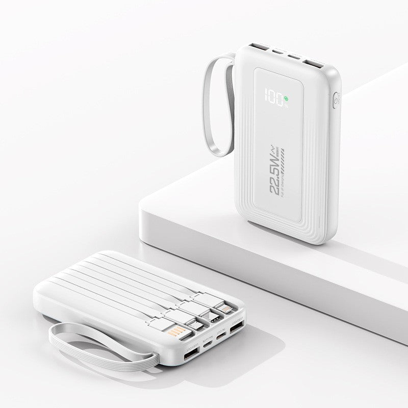 Portable Powerbank with Intelligent Charging Concept Bowlift