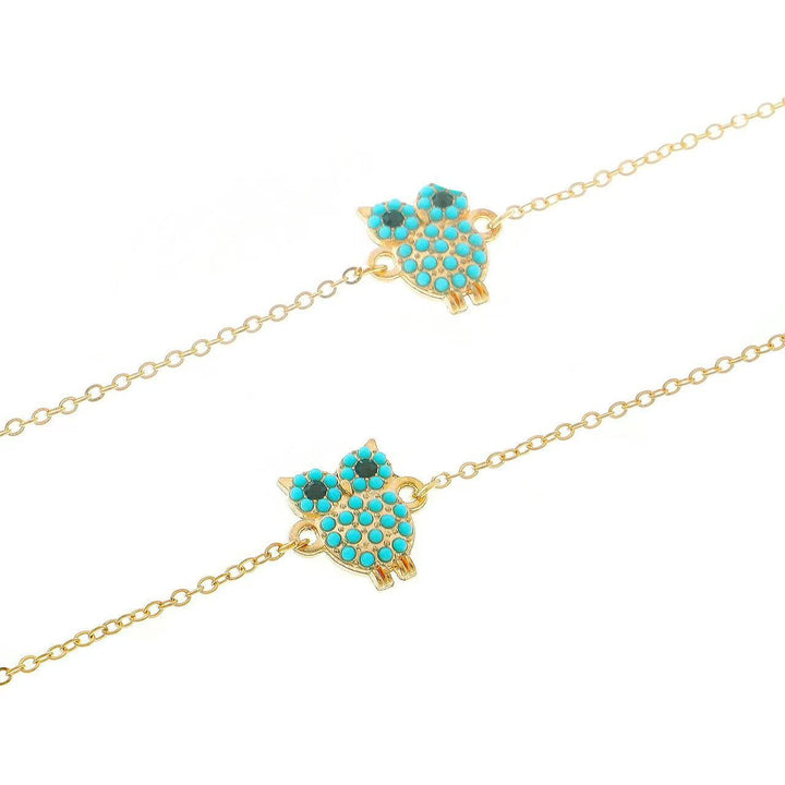 Decorative Owl Eyewear Chain Bowlift