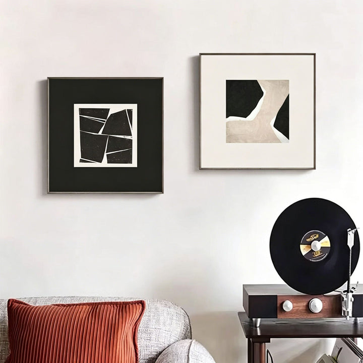 Modern Abstract Framed Wall Art