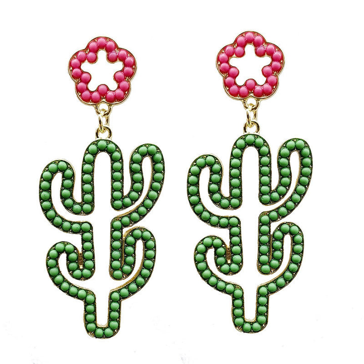 Pineapple-Themed Dangle Earrings Bowlift