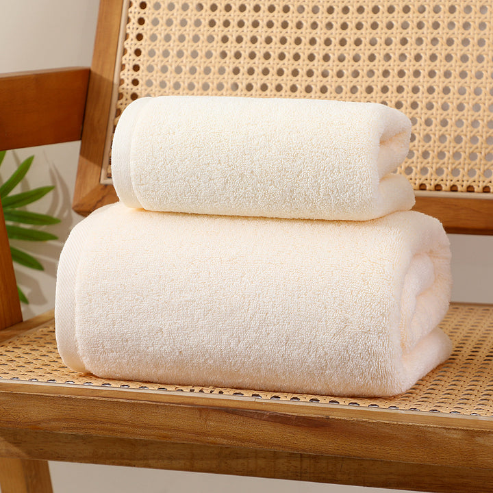 Luxurious Terry Bath Towel Set Bowlift