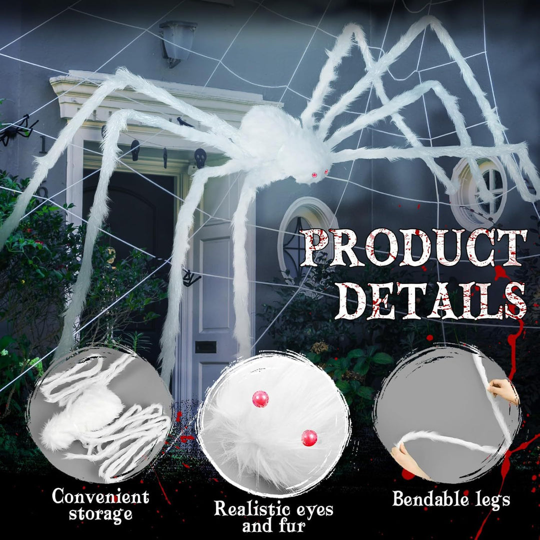 Large Decorative Spider Web Decoration Bowlift