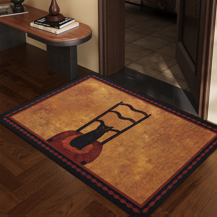 Heart Pattern Decorative Area Rug Bowlift