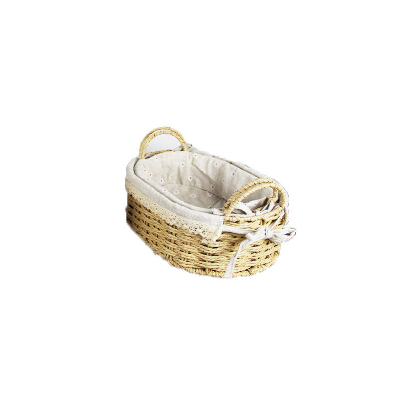 Handcrafted Woven Storage Basket Bowlift