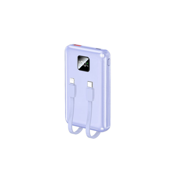 Portable power bank with integrated dual USB port and state-of-the-art LED display Bowlift