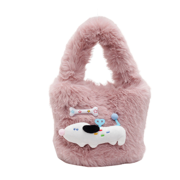 Plush Tote Bag Bowlift
