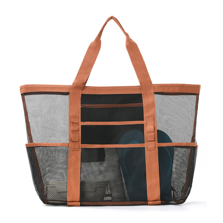 Large Beach Bag Made of Breathable Mesh Material Bowlift