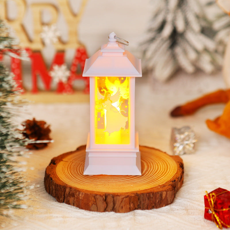 Nostalgic Christmas lantern with LED light Bowlift