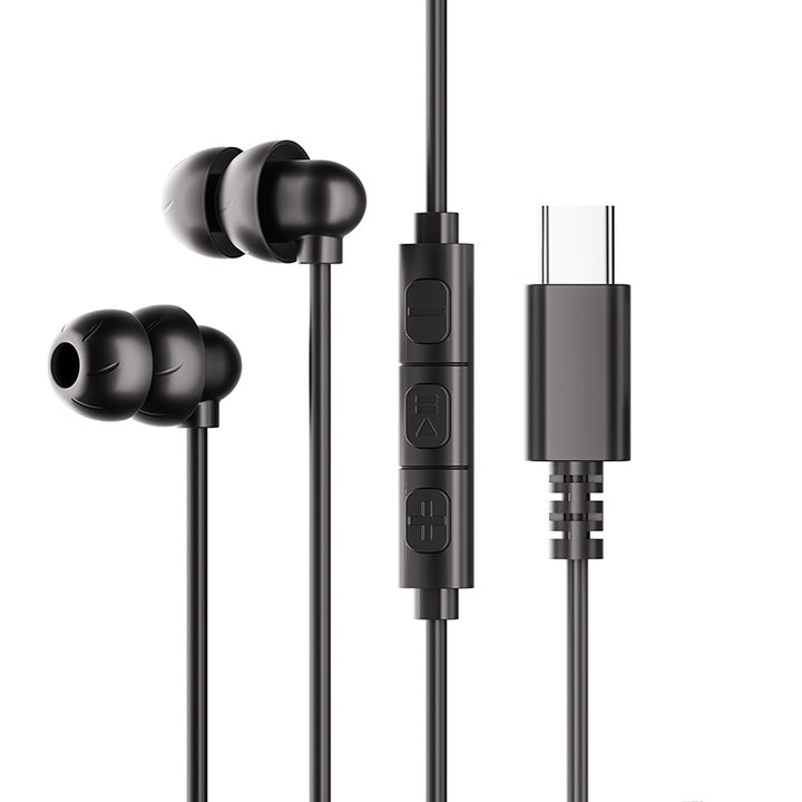In-Ear Headphones with Integrated Microphone by Bowlift