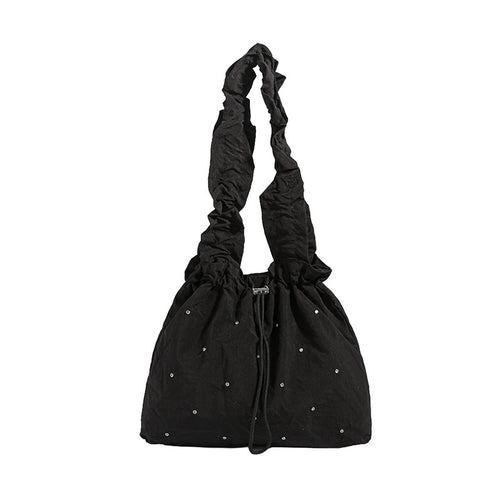 Elegant Gathered Slouchy Handbag