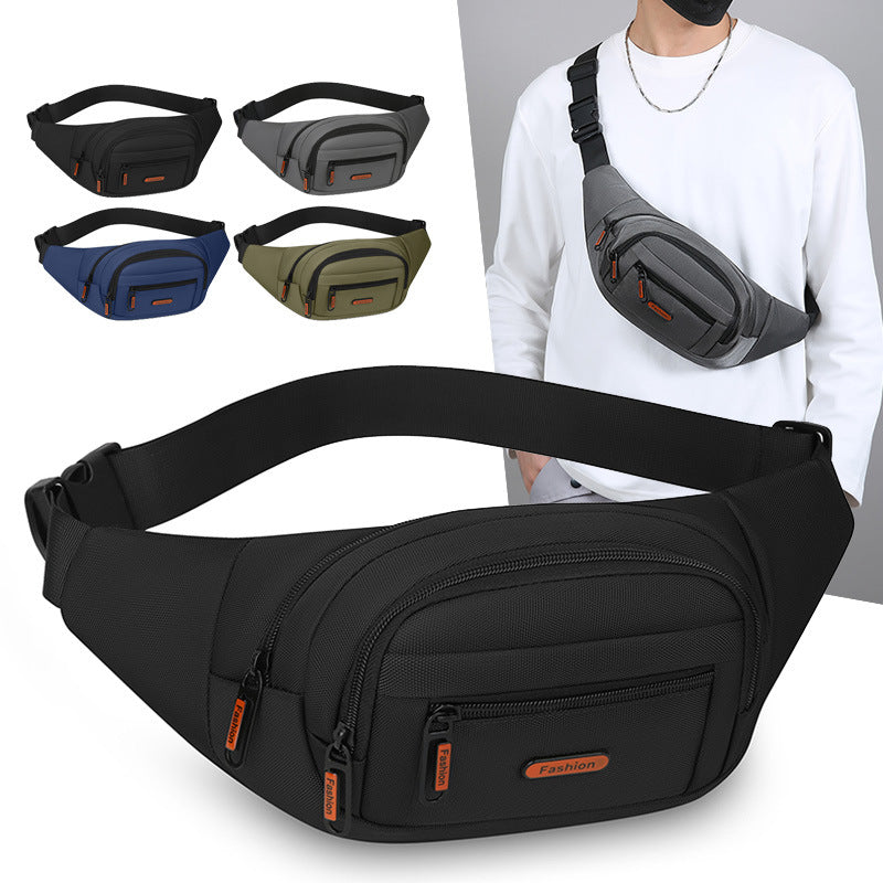 Versatile Multi-Pocket Waist Bag Bowlift