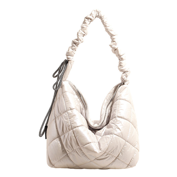 Quilted Puffer Shoulder Bag