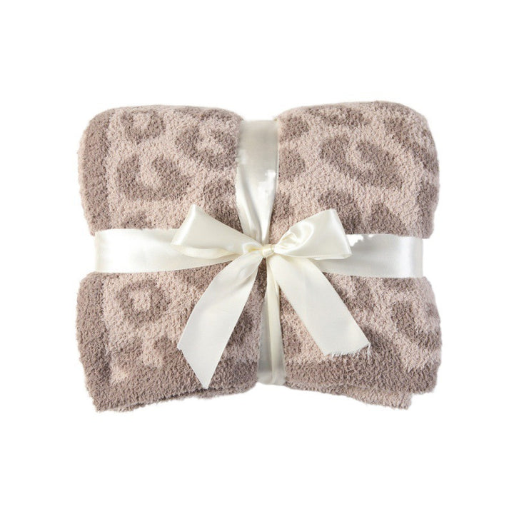 Luxury Leopard Print Throw Bowlift