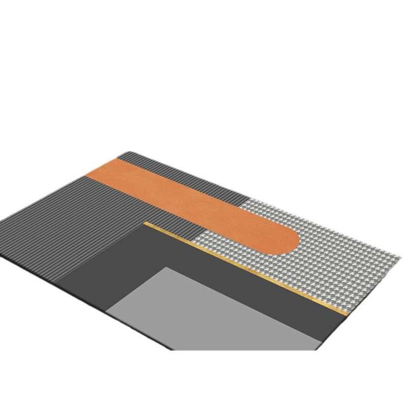 Geometric Pattern Bathroom Mat Bowlift
