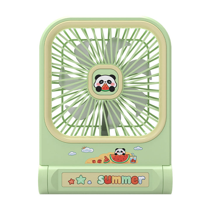 Women's Portable Mini Fan in Panda Design Bowlift